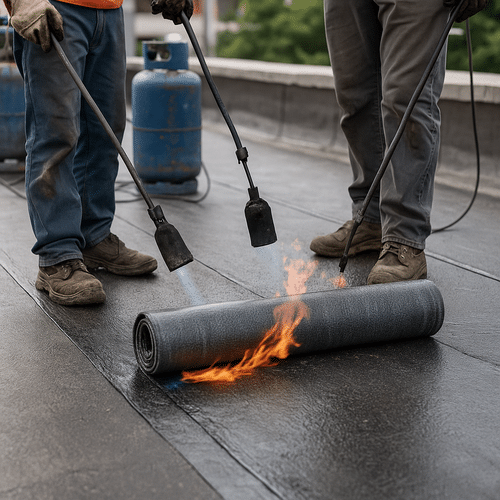 modified bitumen roofing
